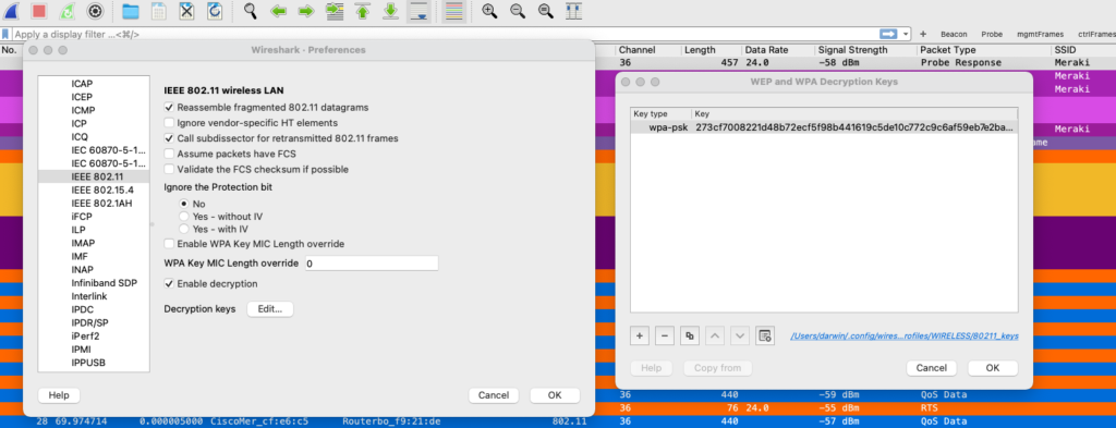 wpa key in plain tex v3